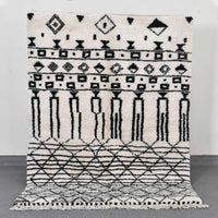 Thumbnail for Tribal Beni Ourain Rug (7.7 x 5.5 feet) - Ettilux Home