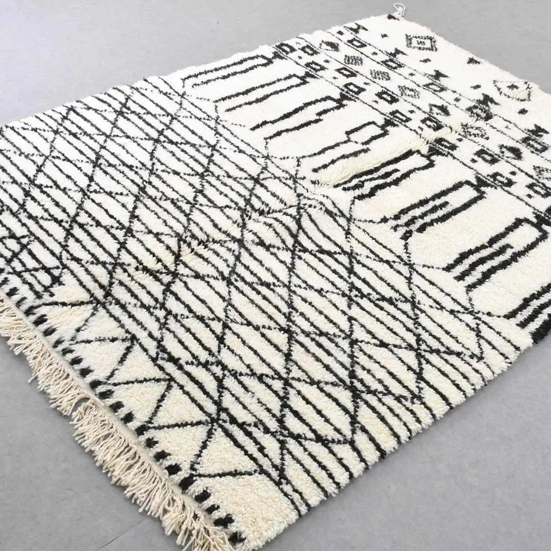 Ettilux handmade Moroccan rug styled in a considered interior