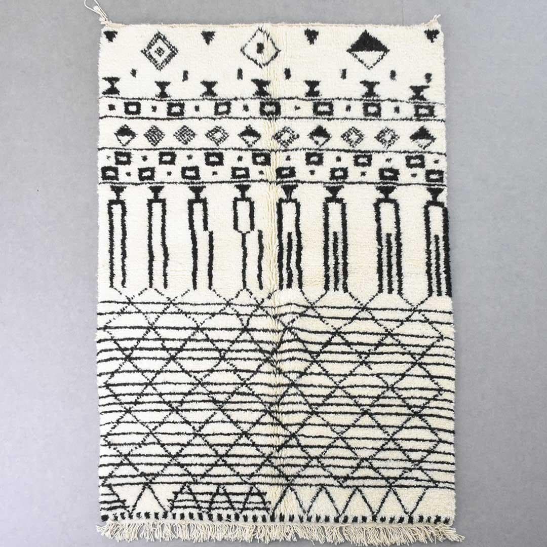 Tribal Beni Ourain Rug (7.7 x 5.5 feet) - Ettilux Home