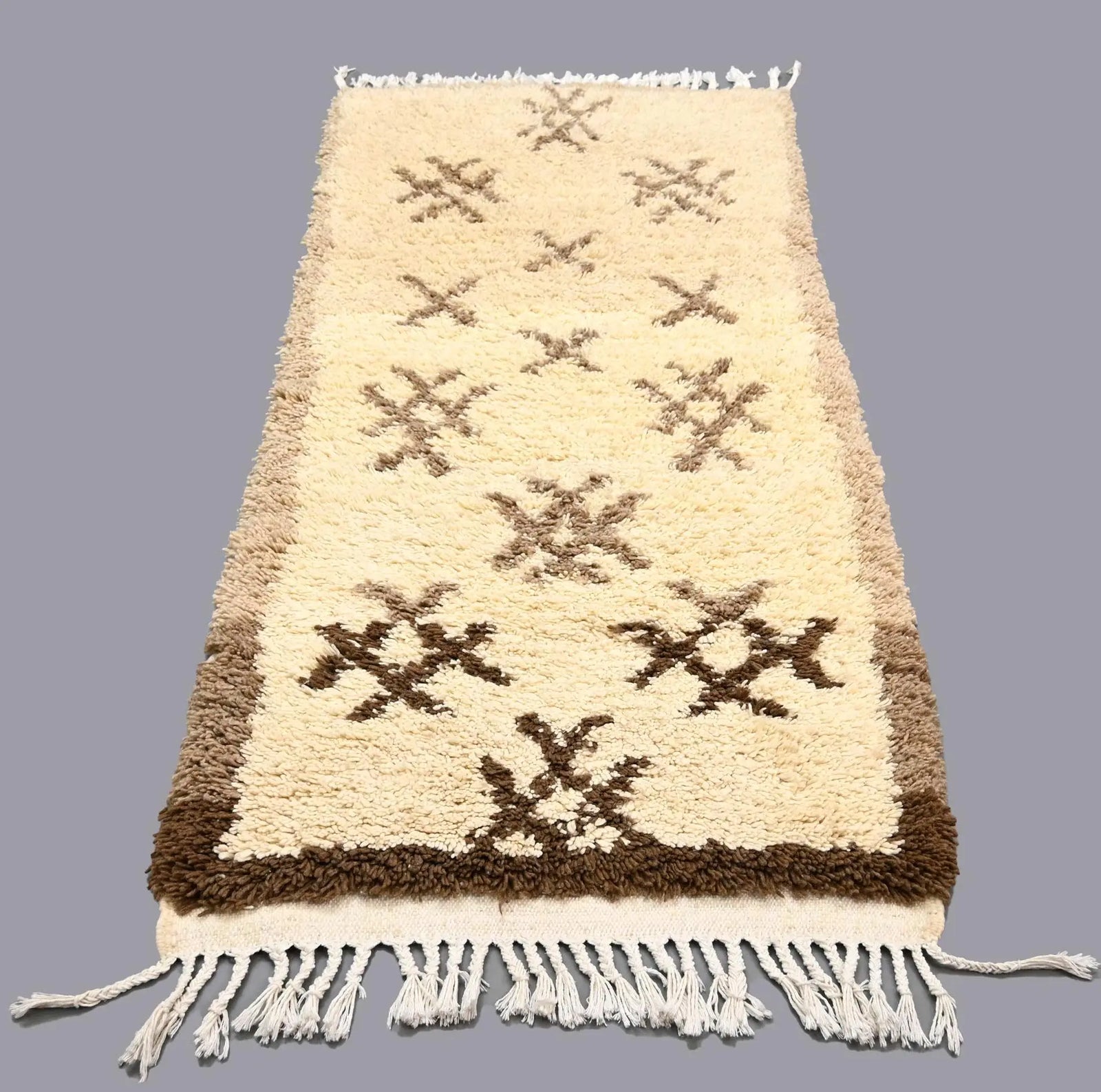 Vintage Azilal Rug 2.7 x 6.7 feet / 83 x 204 cm - Ettilux Home