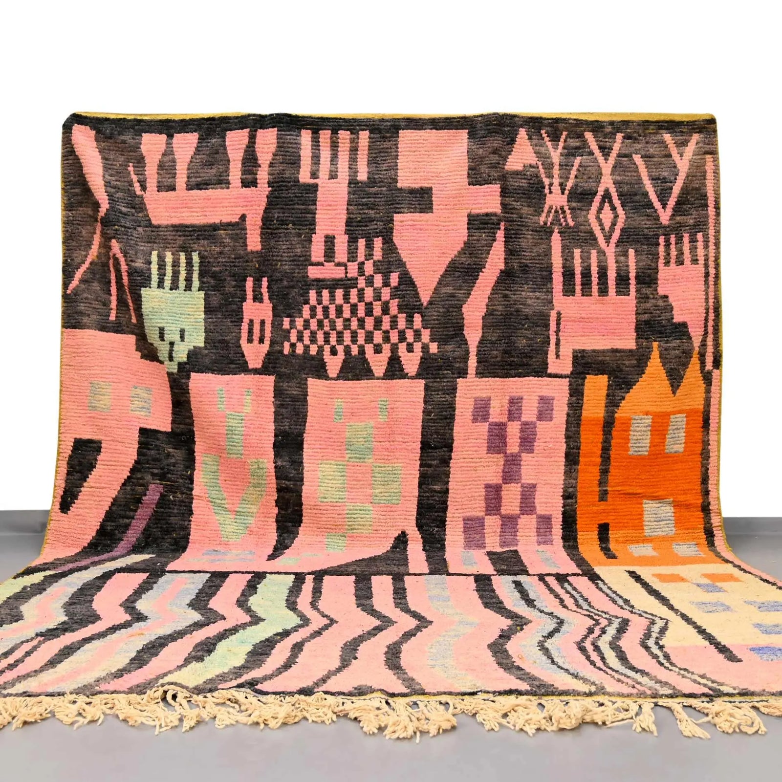 Vintage Berber Rug, Moroccan Custom made - Ettilux Home