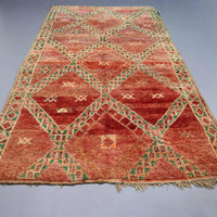 Thumbnail for Vintage Moroccan Rug 6 x 12.8 feet / 185 x 390 cm - Ettilux Home