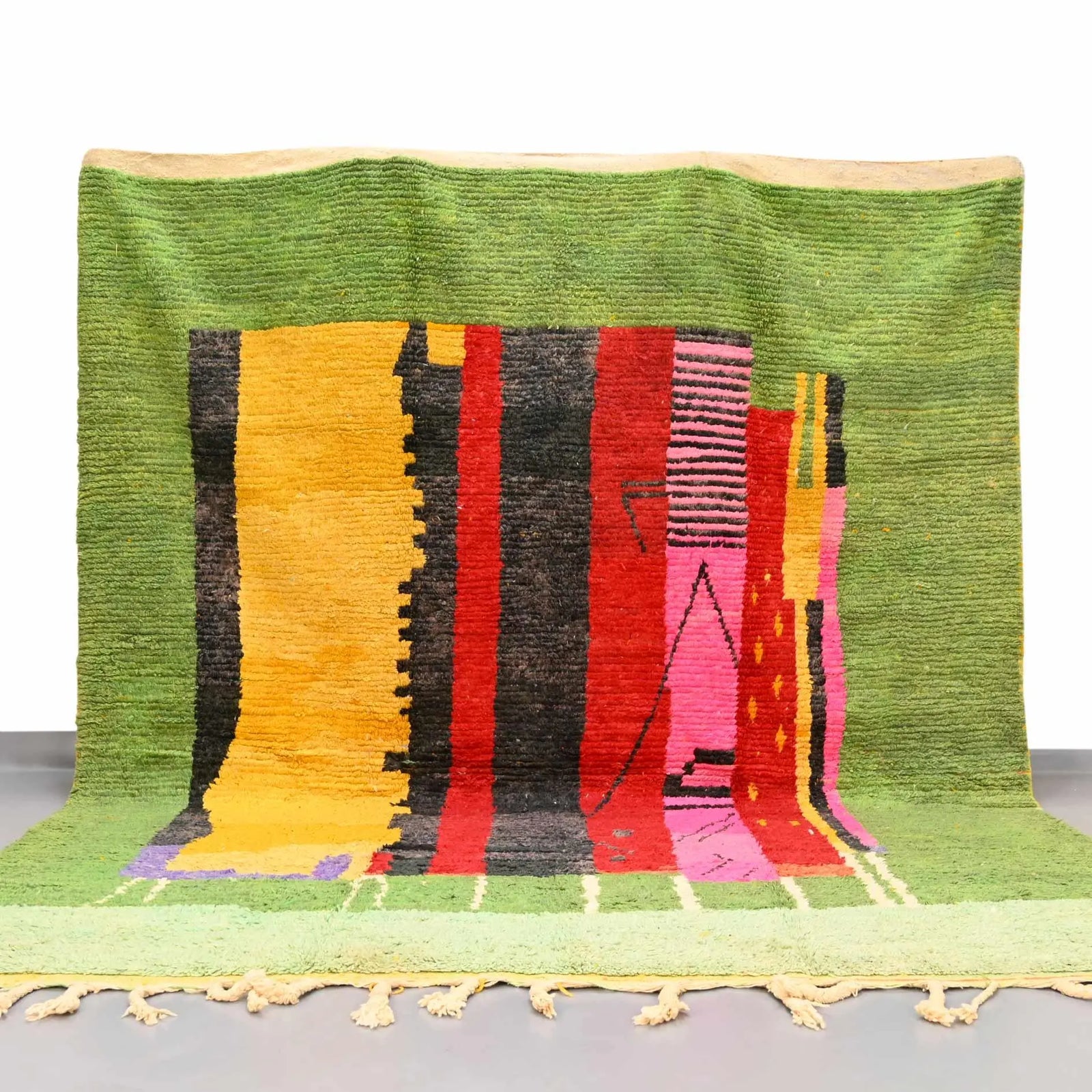 Vintage Moroccan Rug 10 x 12.5 feet / 304 x 383 cm - Ettilux Home