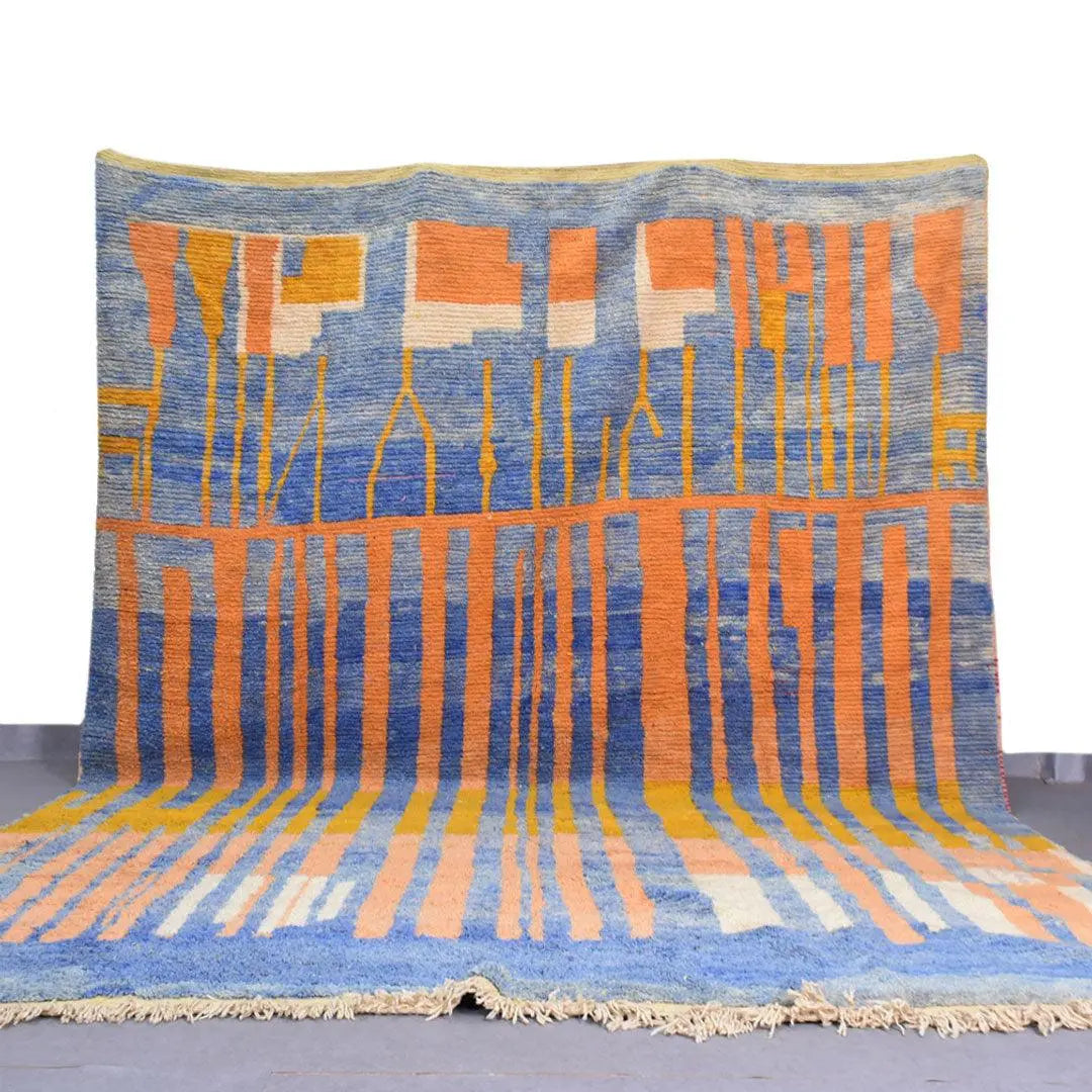 Vintage Moroccan Rug 9.8 x 13.5 feet / 300 x 412 cm - Ettilux Home
