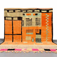 Vintage Moroccan Rug 9.8 x 13 feet / 300 x 396 cm - Ettilux Home