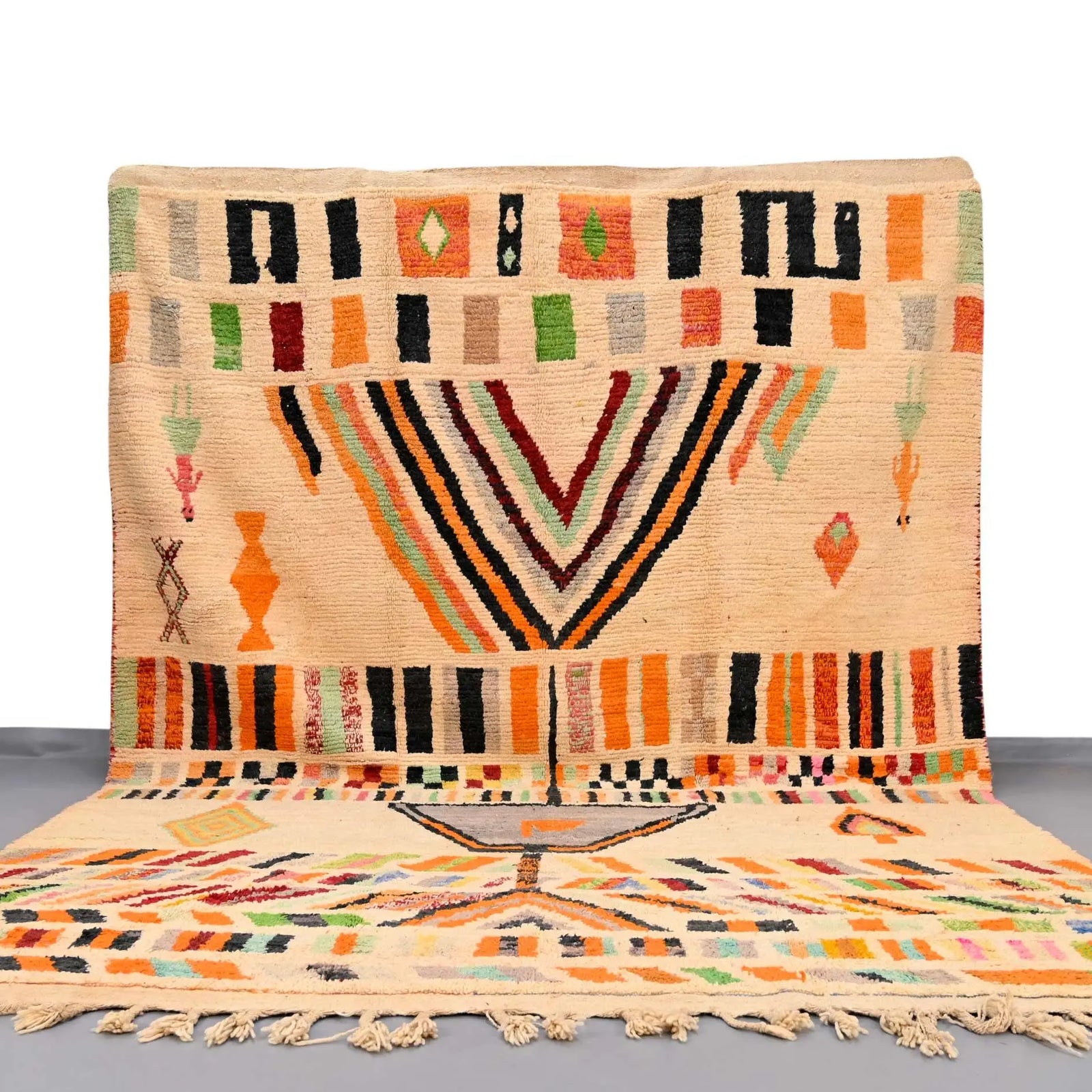 Vintage Moroccan Rug 9.9 x 14 feet / 300 x 427 cm - Ettilux Home