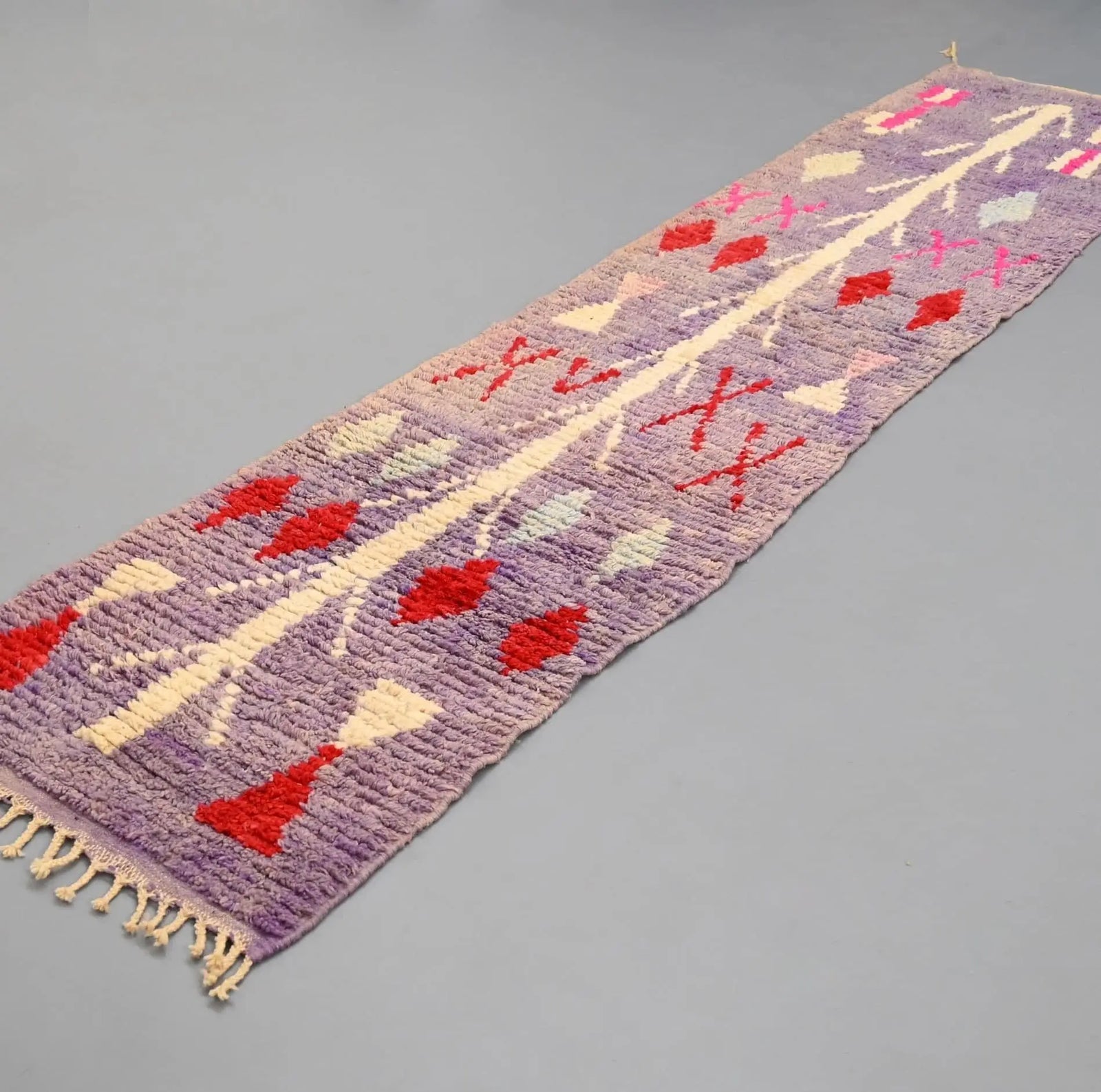 Vintage Runner Moroccan Rug 2.2 x 10.9 feet - Ettilux Home