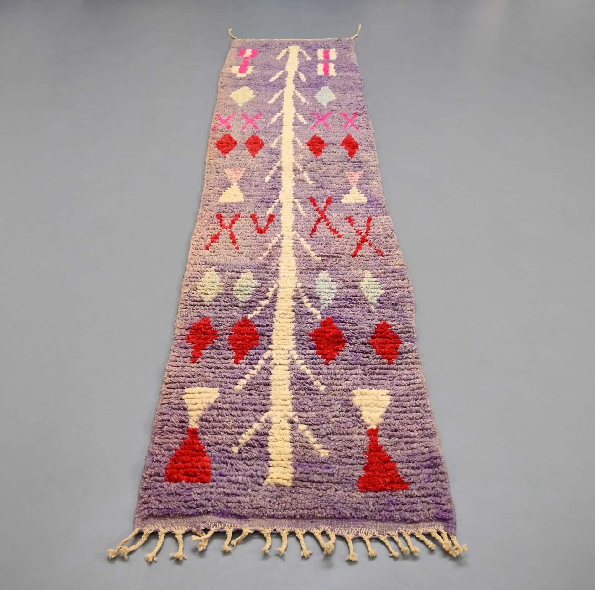 Vintage Runner Moroccan Rug 2.2 x 10.9 feet - Ettilux Home