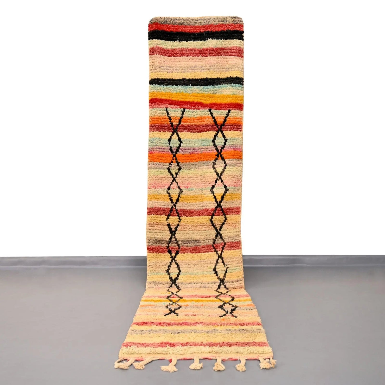 Vintage Runner Moroccan Rug 2.2 x 10 feet / 69 x 305 cm - Ettilux Home