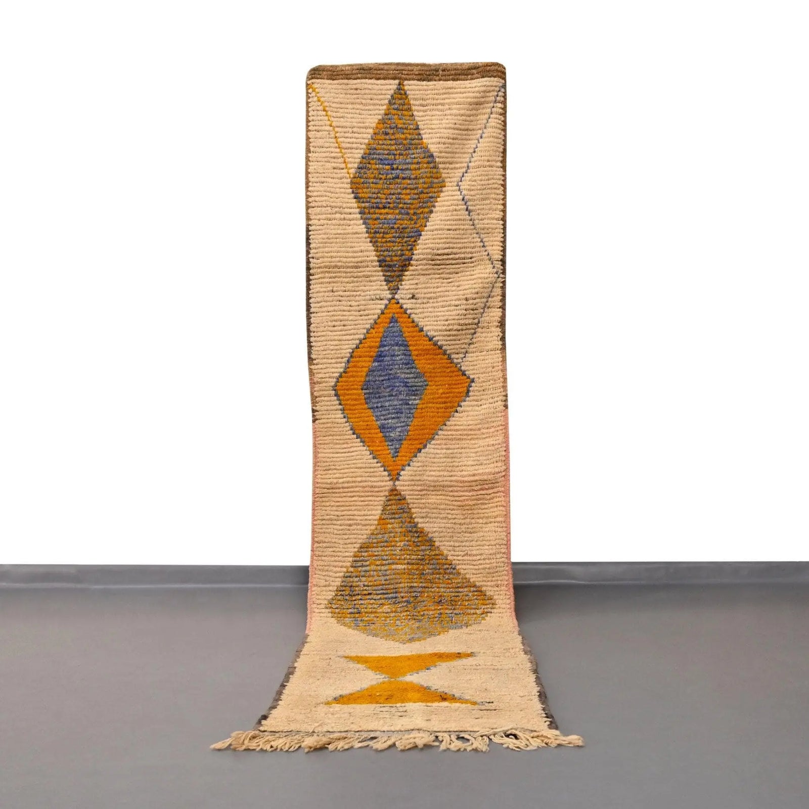 Vintage Runner Moroccan Rug 2.3 x 10 feet / 71 x 305 cm - Ettilux Home