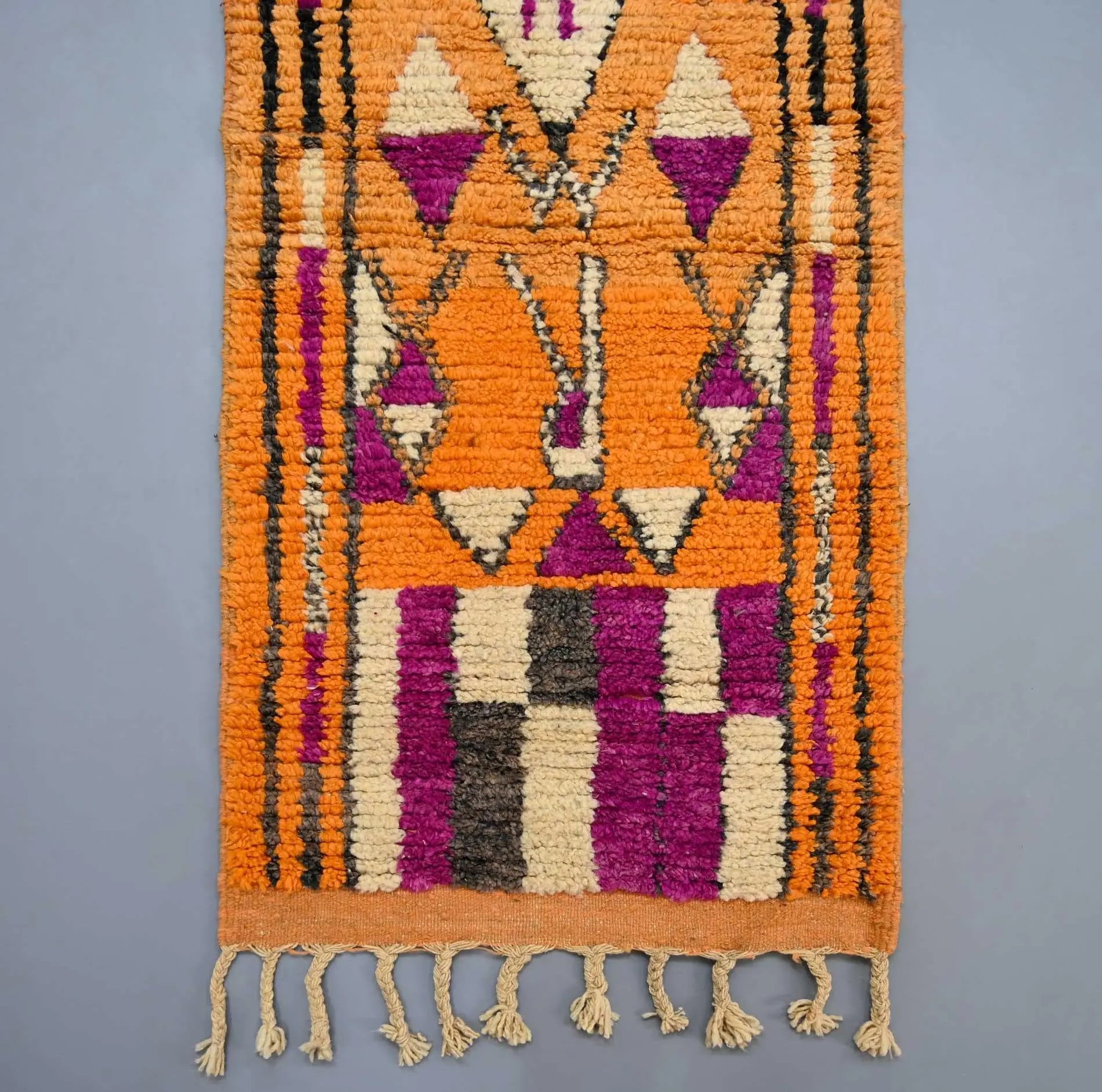 Vintage Runner Moroccan Rug 2.4 x 12.4 feet - Ettilux Home