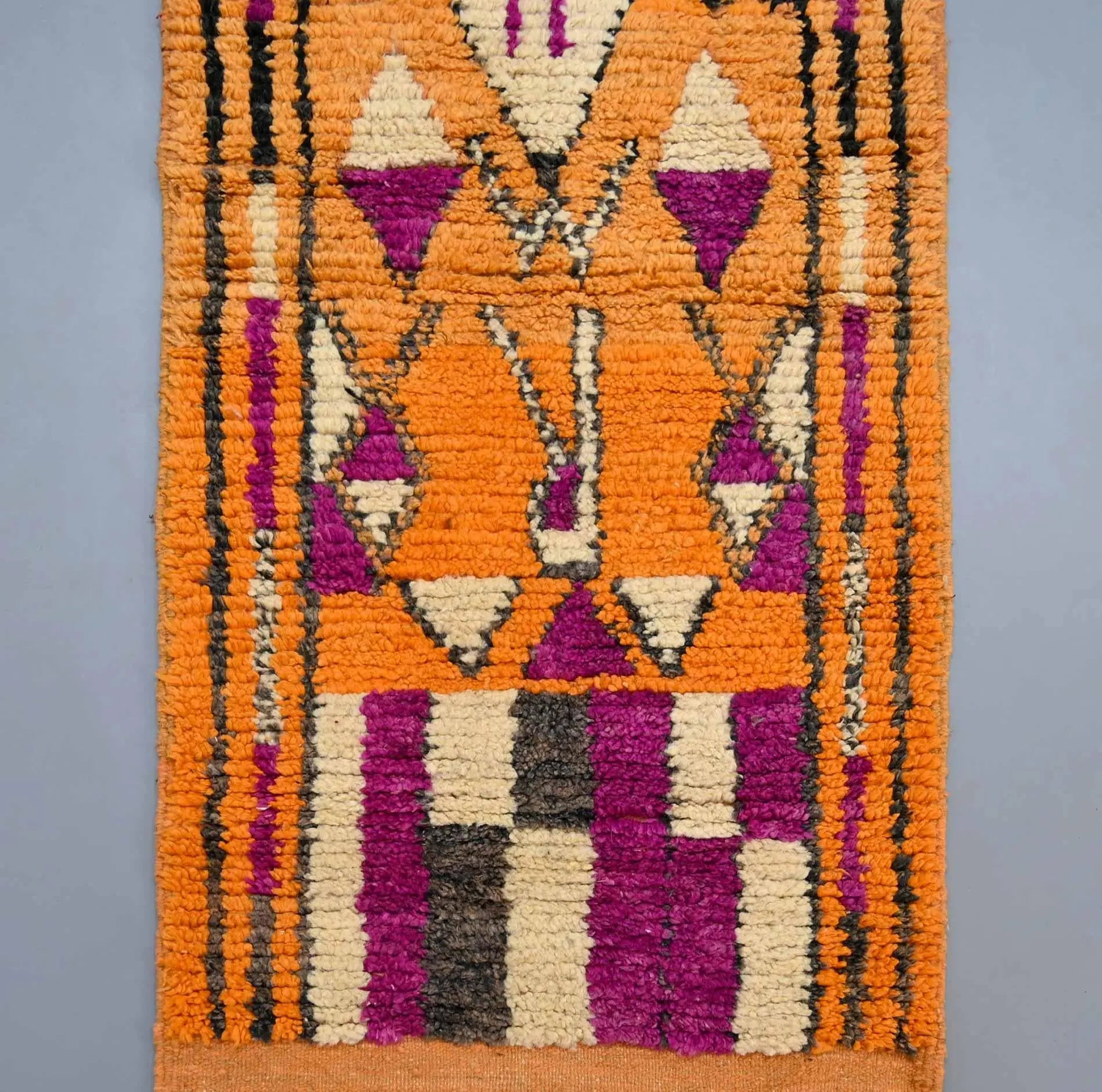 Vintage Runner Moroccan Rug 2.4 x 12.4 feet - Ettilux Home