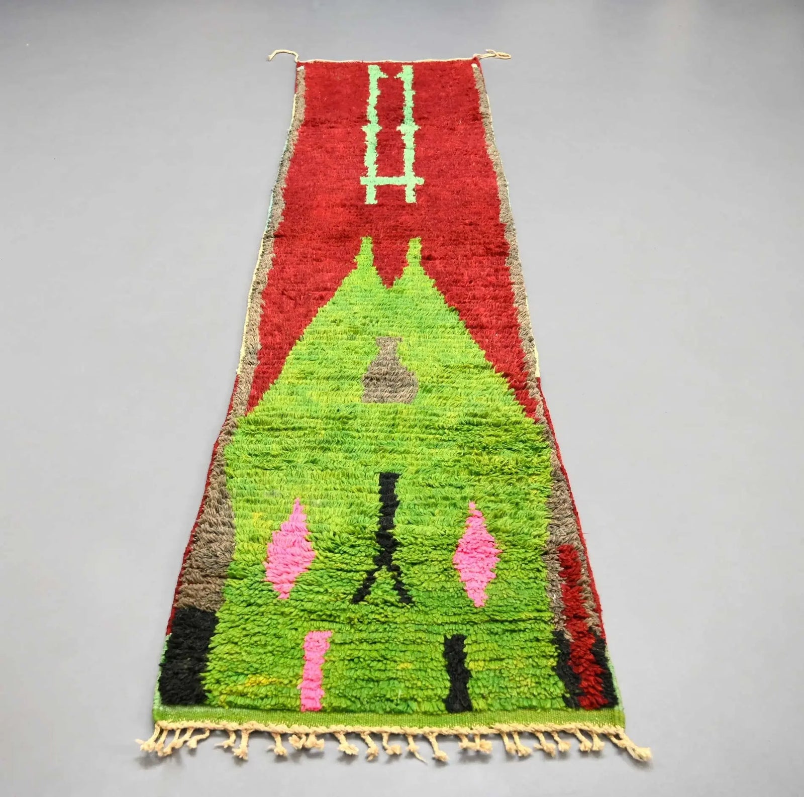 Vintage Runner Rug 2.2 x 9.9 feet / 67 x 302 cm - Ettilux Home