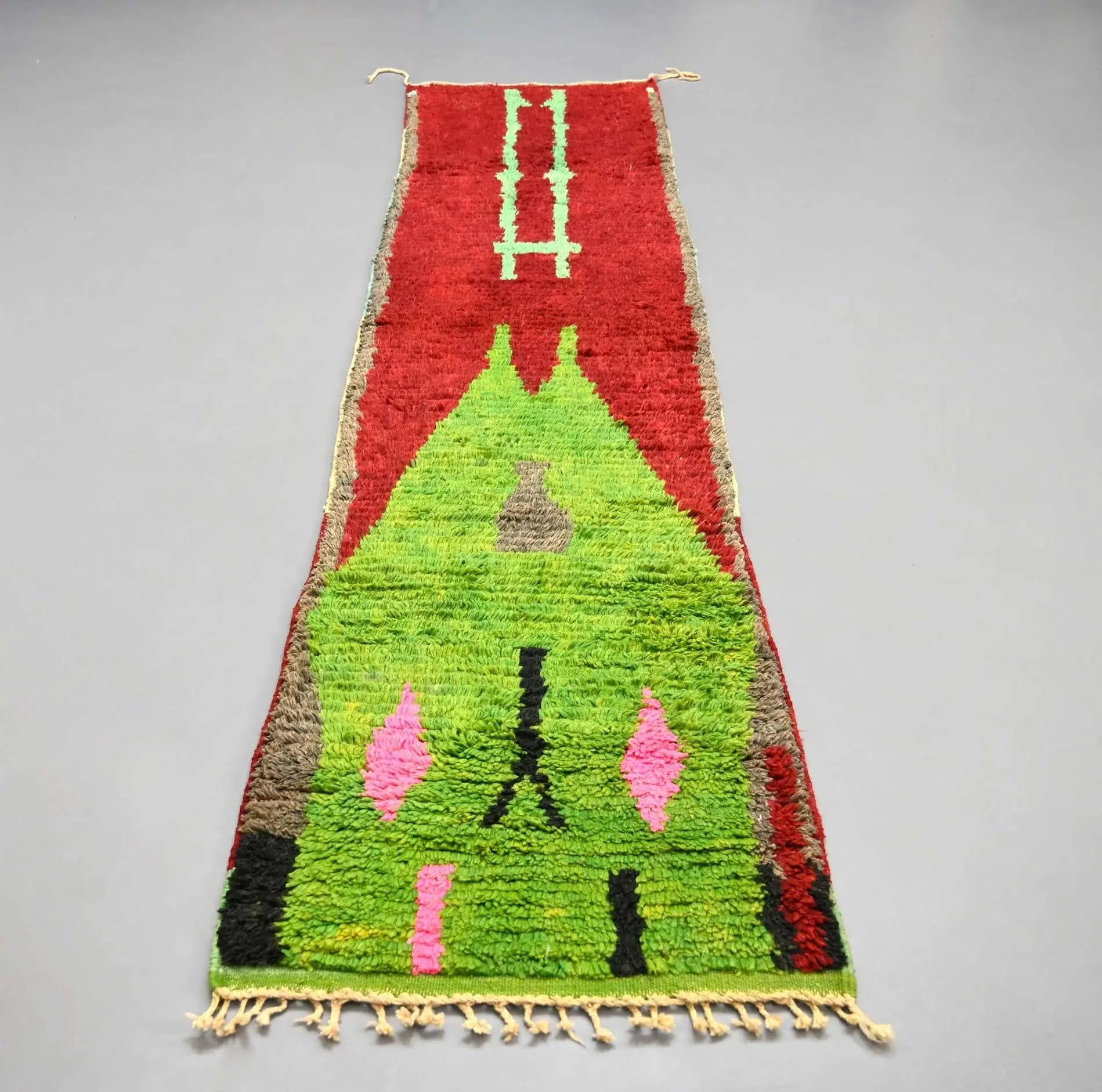 Vintage Runner Rug 2.2 x 9.9 feet / 67 x 302 cm - Ettilux Home