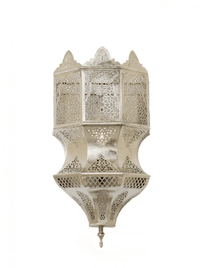 Thumbnail for wall sconce, traditional sconce, moroccan lamp, moroccan sconce, sconce lamp, wall lamp, brass sconce, moroccan mosaic lighting - Ettilux Home