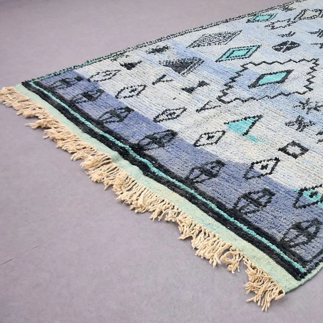 Ettilux handmade Moroccan rug styled in a considered interior
