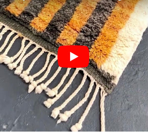 Coal Beni Mrirt Rug  9.2 X 12.6 ft