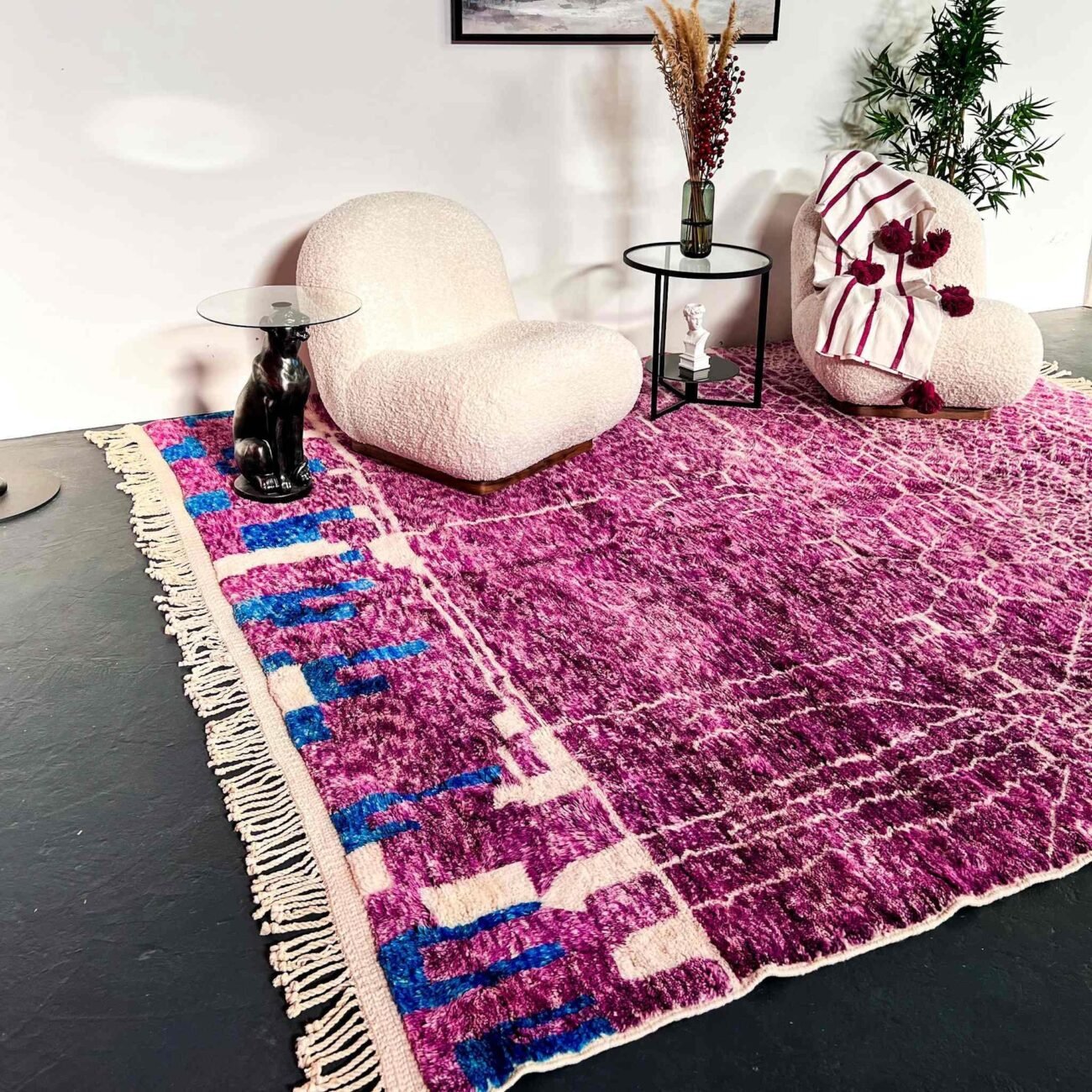 Yasmine Beni Mrirt Custom Moroccan Luxury Rug - Ettilux Home